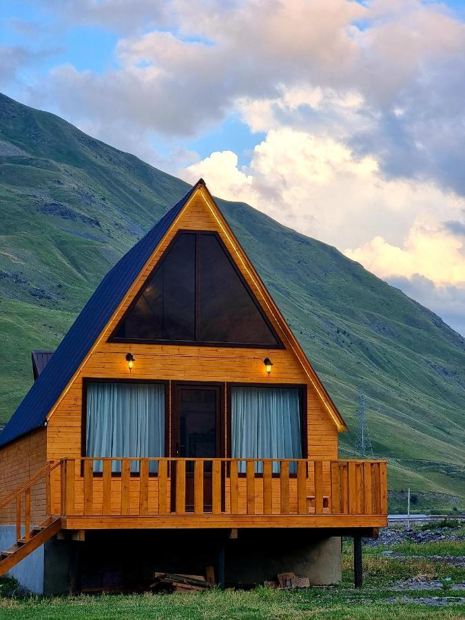 Mountain hut in Kazbegi Villa Buitenkant foto