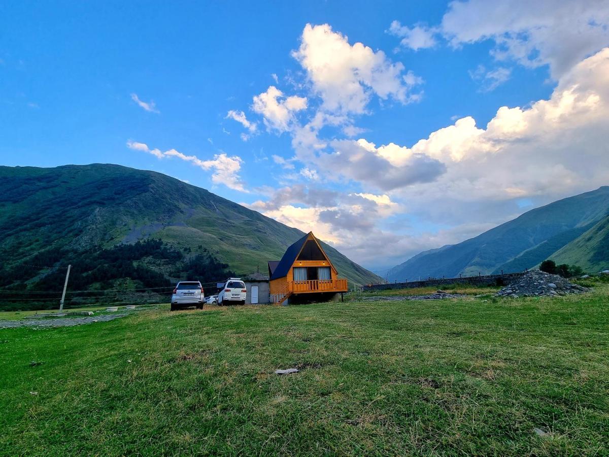 Mountain hut in Kazbegi Villa Buitenkant foto