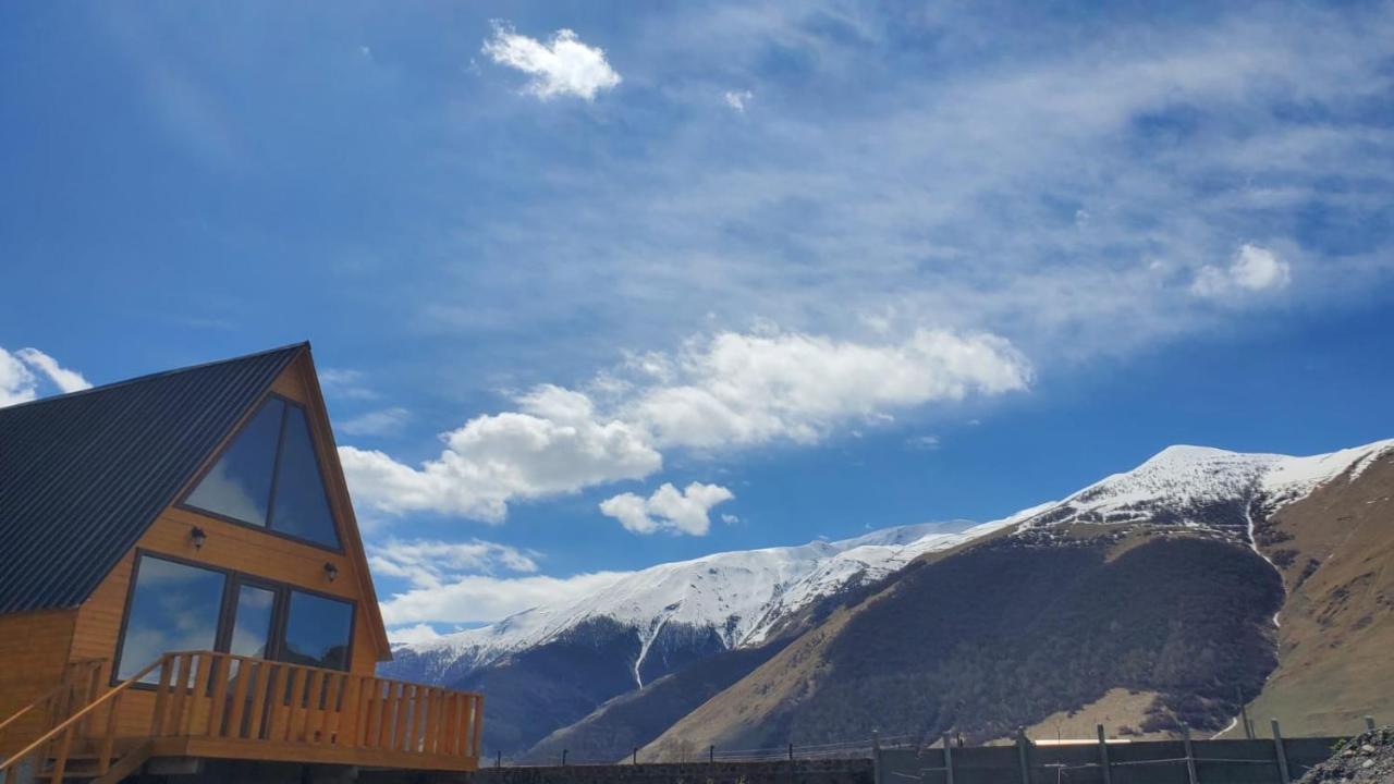 Mountain hut in Kazbegi Villa Buitenkant foto