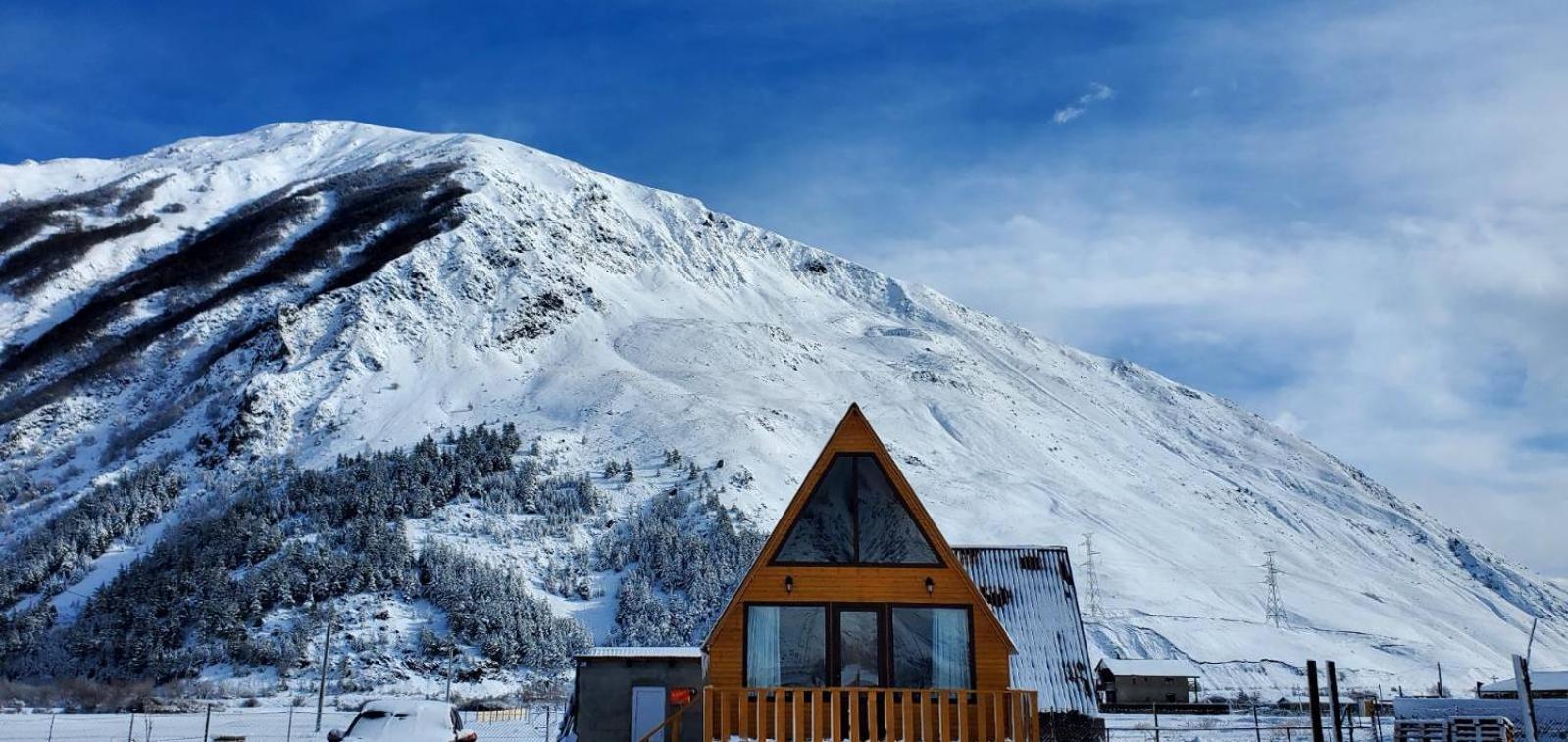 Mountain hut in Kazbegi Villa Buitenkant foto