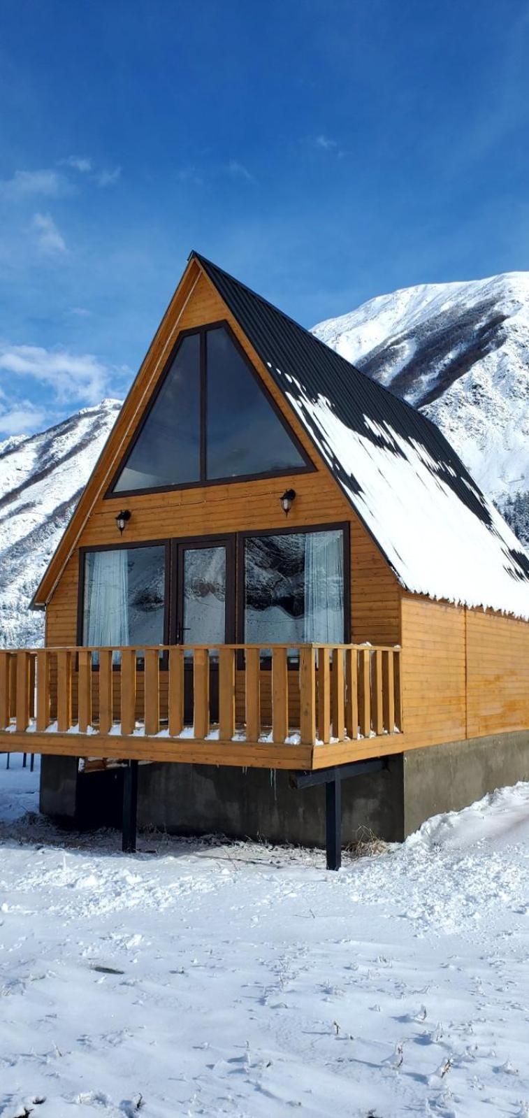 Mountain hut in Kazbegi Villa Buitenkant foto