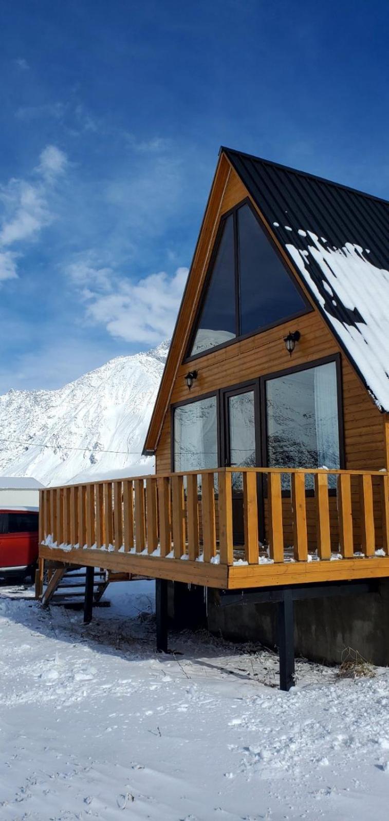 Mountain hut in Kazbegi Villa Buitenkant foto