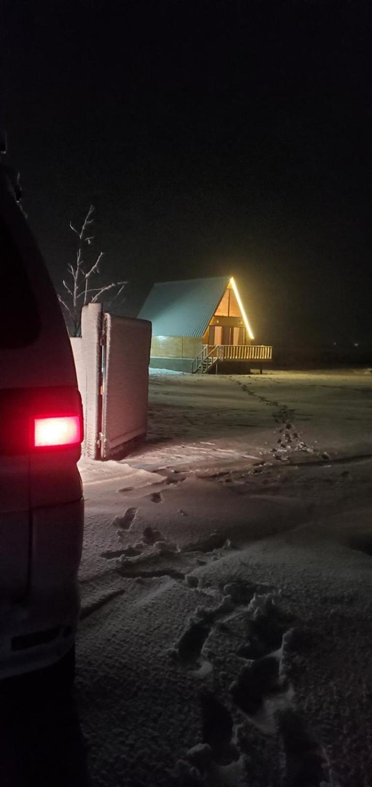 Mountain hut in Kazbegi Villa Buitenkant foto