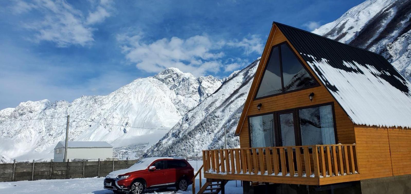 Mountain hut in Kazbegi Villa Buitenkant foto