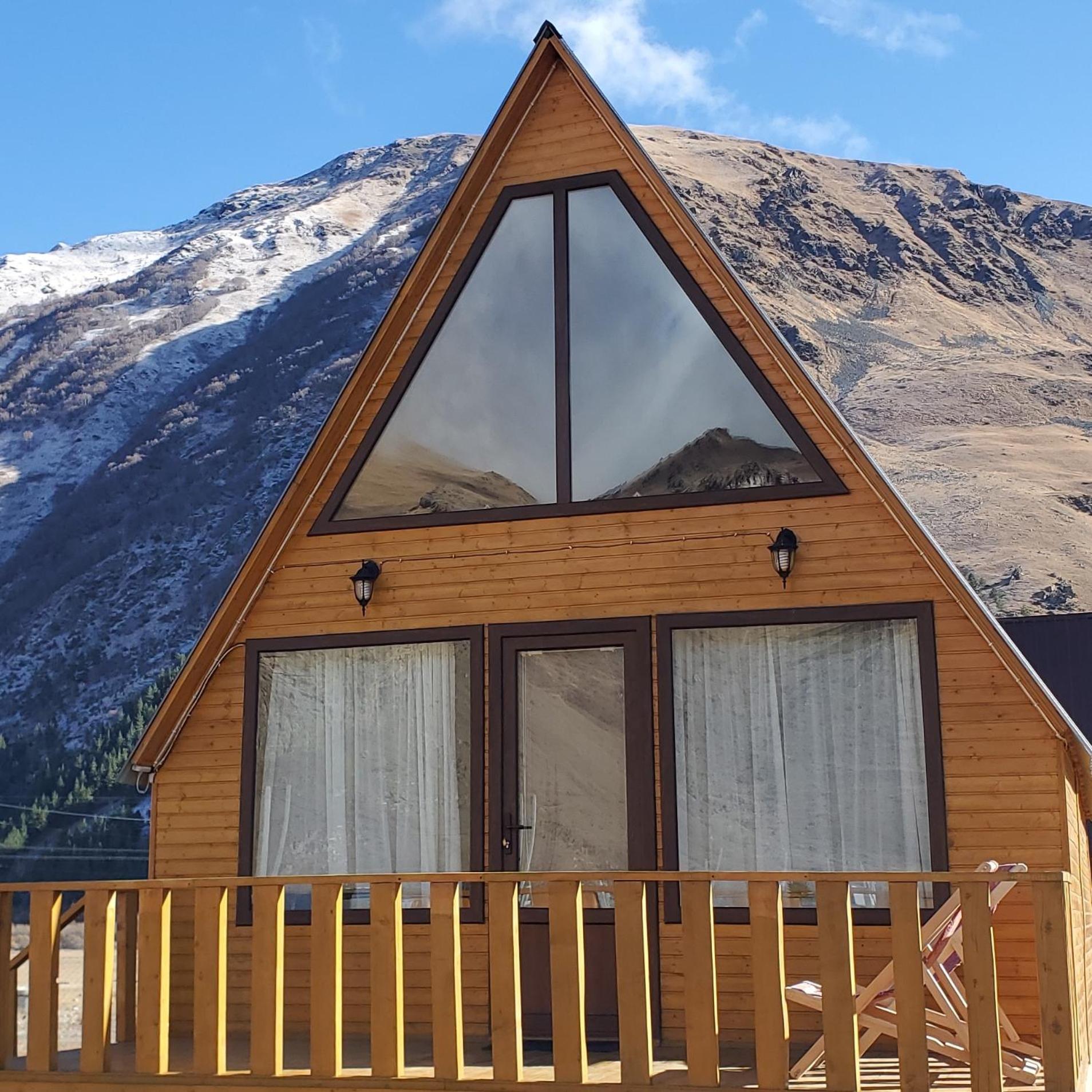 Mountain hut in Kazbegi Villa Buitenkant foto